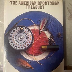 ;Abercrombie & Fitch Fishing Reel with Fly Lure Book 🐟